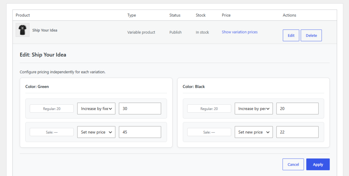 A2Z Bulk Price Changer Premium pricing adjustment controls